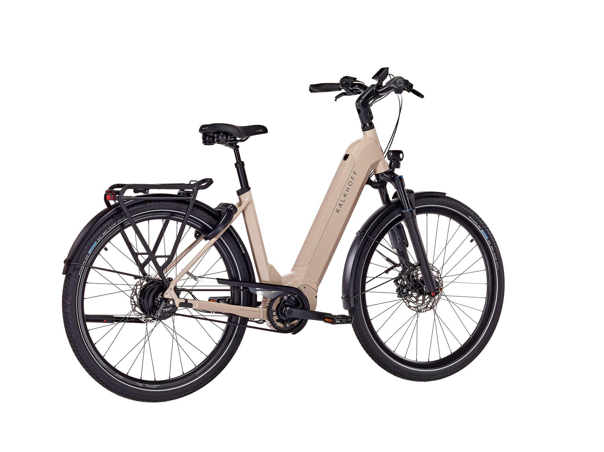 Kalkhoff Image 5.B+ Excite ABS E-Citybikes (beige) 2